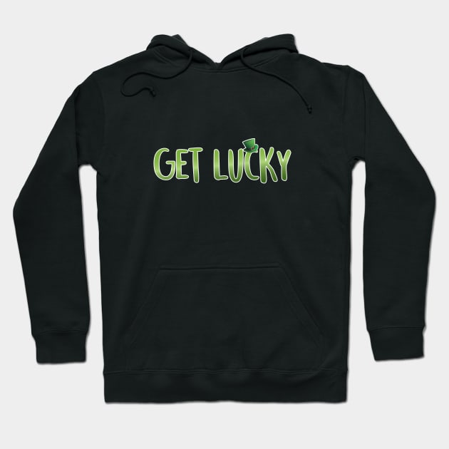 Get lucky Hoodie by melenmaria